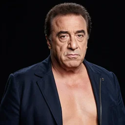 portrait of danny devito as a professional wrestler. photographic, photography