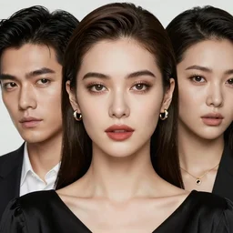 centered detailed portrait of a beautiful classy woman by Alina Ivanchenko,Alessio Albi and Shin JeongHo, shot on 70mm, unreal engine