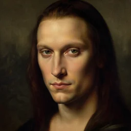 attractive twenty first century male vampire beautiful eyes. highly detailed painting by leonardo da vinci 8 k