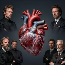 shot through the heart, photorealistic by michael komarck, greg rutkowski, victo ngai, artgerm, willem claesz heda and j. dickenson