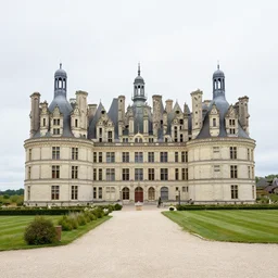 photo of a french chateau