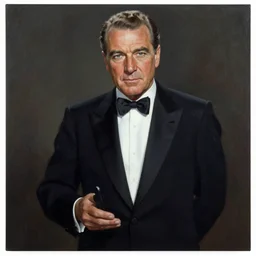 Gene Kelly as the terminator, by Steve Dillon, hyperrealism