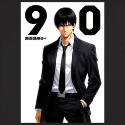 professionally drawn 9 0 s seinen seinen seinen mature cyberpunk horror detective action manga comic cover, full color, beautifully drawn coherent professional, drawn by ilya kuvshinov, ilya kuvshinov, and hiromu arakawa and tsutomu nihei. japanese script on the cover. simplistic minimalist.
