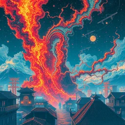 album cover art for vista 7 7 7 by akihiko yoshida