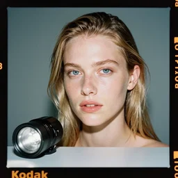 kodak portra 4 0 0, 8 k, wide flashlight shot of a highly detailed, britt marling style, colour still - life portrait of a large minimalistic room, rough concrete walls, 6 0 s turntable, a picasso painting, a 1 9 6 0 s table, 6 0 s chair,