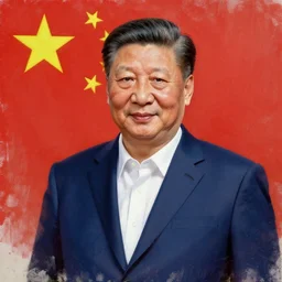 xi jinping as captain china, digital painting, extremely detailed, 4 k, intricate, brush strokes, mark arian, artgerm, bastien lecouffe - deharme