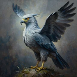 a beautiful painting of a harpy, ray traced lighting by kalin popov and greg rutkowski