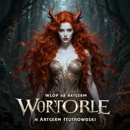 wizard, fine art, awesome fantasy book cover on pinterest, award winning, hyperrealistic symmetrical hyperdetailed dark fantasy landscape, fantasy magic, sensual white skin beauty beauty red long hair windy intricate, elegant, sharp focus, cinematic lighting, highly detailed, digital painting, concept art, art by wlop and artgerm and greg rutkowski, masterpiece, trending on artstation, 8 k