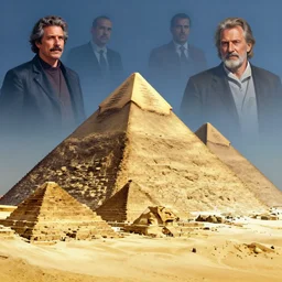 cyberpunk pyramids in egypt by paolo eleuteri serpieri and tomer hanuka and chesley bonestell and daniel merriam and tomokazu matsuyama, unreal engine, high resolution render, featured on artstation, octane, 8 k, highly intricate details, vivid colors