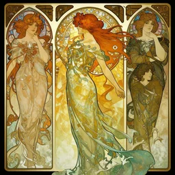 side view of a beautiful woman, behance hd artstation, by moebius, alphonse mucha, ayami kojima, amano, greg hildebrandt, and mark brooks, art nouveau, neo - gothic, gothic, concept design, dynamic light, stylised illustration, disco elysium
