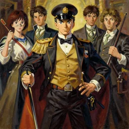 baroque oil painting of anime key visual concept art of an ingsoc propaganda poster 1 9 8 4 colorized, facism nationalism dictator, acrylic painting, trending on pixiv fanbox, palette knife and brush strokes, style of makoto shinkai jamie wyeth james gilleard edward hopper greg rutkowski studio ghibli genshin impact