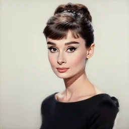 painting of audrey hepburn as orian in ukiyo - e art, half body, 4 k, ultra detailed, photo realistic