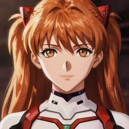 asuka from neon genesis evangelion! red dead redemption art style, rockstar games art, semi realistic anime, portrait, beautiful face, symmetrical face