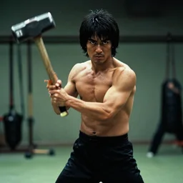 film still from 鉄 男 ii body hammer 1 9 8 9 tsukamoto