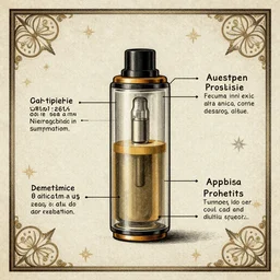 a vape diagram in da vinci style