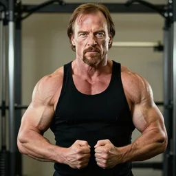 walter white as a bodybuilder.