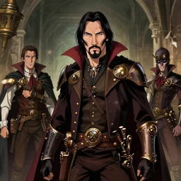 live action vampire hunter D staring Keanu Reeves as D, the Dhampir, cinematic, Steampunk, Romania, Vampires, Anime