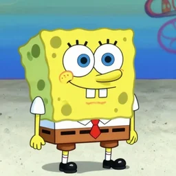 realistic spongebob character