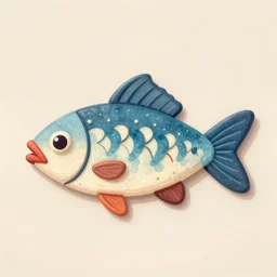 a fish made of the 9 0 s