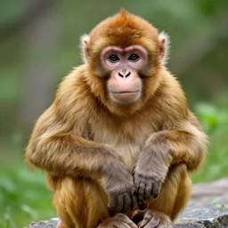 Putin as a monkey