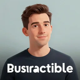 distractible podcast cover artwork by ryan smallman, artstation