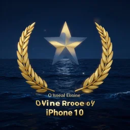 photo of the sea at night, shot with iphone 1 0, unreal engine, octane render, winning award photo