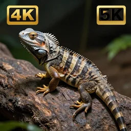 Professional Photography Of A Reptile Never Seen Before, 4K