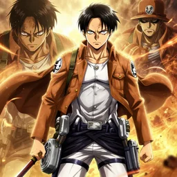 Jerma985 as a titan in attack on titan, attack on titan covert art, jerma