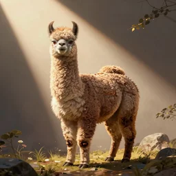 yassified lama, gen z, pop art,