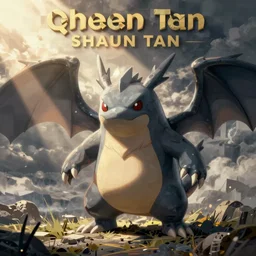 grim pokemon creature by shaun tan, style of artgem