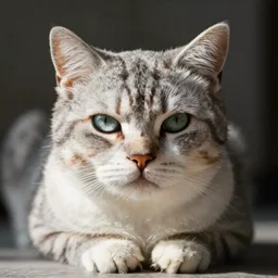 “Picture of a very concerned looking cat”