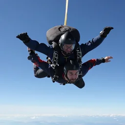 skydiving into mordor, gopro