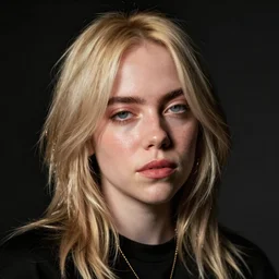 portrait of billie eilish by milton avery