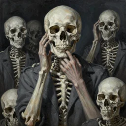 death row, highly detailed painting by otto dix