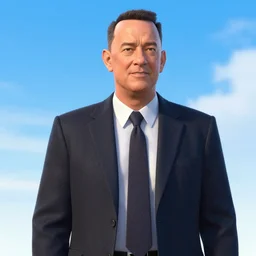 tom hanks as a pixar disney character from up 2 0 0 9 unreal engine octane render 3 d render photorealistic
