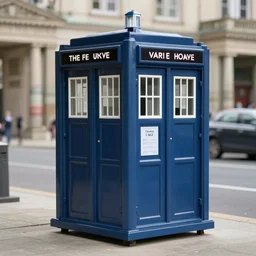 the tardis on a street in berlin during 1 9 6 2, colour, intricate, elegant, highly detailed, digital painting, artstation, concept art, matte, sharp focus, illustration, art by greg rutkowski and alphonse mucha
