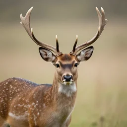 a deer with [ flashing eyes ]!!!