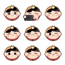 pixiv chibi single character reaction sticker for the incredibles, clean vector art