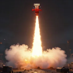Nuke launched in Command and Conquer Red Alert 3