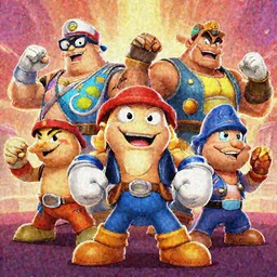 Serious sam as smash characters