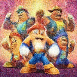 Serious sam as smash characters