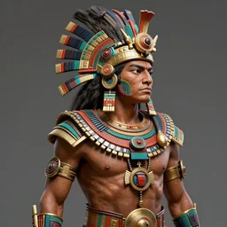 ultra realistic illustration, aztec warrior, intricate, highly detailed, digital painting, artstation, cgnode, concept art, smooth, sharp focus, cinematic lighting, colorful, art by artgerm and peter mohrbacher and fenghua zhong