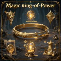 magic-ring-of-power from the magical item compendium, D&D