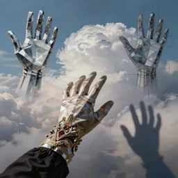 alien hand reaching for my throat was just a nightmare. dreamlike, point of view, intricate, detailed, gloves, haute couture, symbolism, alchemy, hand study reference, low polygon hand model geometry, hand photography, hand poses, volumetric lighting, transparent volumetric clouds, reference hand study drawing, hand shadow photography, silhouette, neo realism abstract