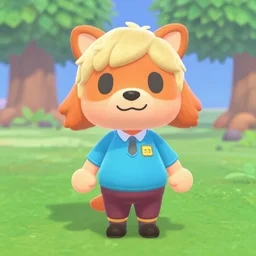 boris johnson as an animal crossing villager