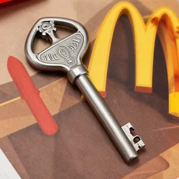 keyblade in the style of mcdonald's