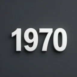 the year 1 9 7 0