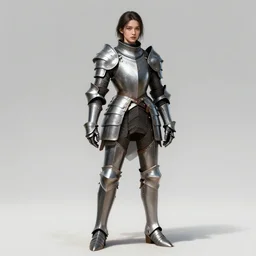 full body portrait of a female wearing knight armor, an ultrafine hyperdetailed illustration by tooth wu and wlop and beeple and greg rutkowski, trending on artstation, highly detailed, 4 k, 8 k