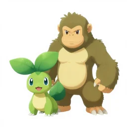 bellsprout and primeape hybrid pokemon, plant ape pokemon