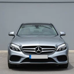 a grey mercedes - benz c - class